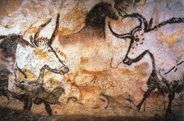 Particolare della grotta di Chauvet
